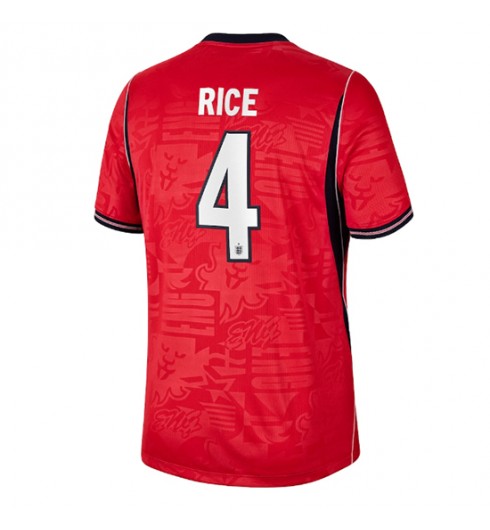 Anglie Declan Rice #4 Venkovní Dres MS 2026 Krátký Rukáv Anglie Declan Rice #4 Venkovní Dres MS 2026 Krátký Rukáv